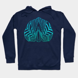 Peacock Blues Hoodie